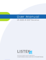 Listen Technologies LR-5200-IR User manual