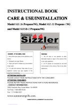 Sizzler SIZ-32 Instructional Book