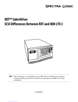 Spectra Logic RXT SabreDrive Reference guide
