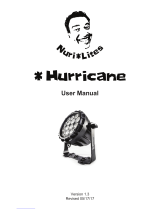 NURI-LITES Hurricane User manual