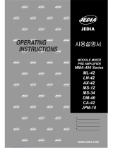 Jedia JPM-10 Operating Instructions Manual