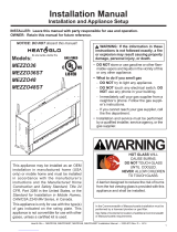 Heat & Glo MEZZO48 Installation guide