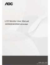 AOC I2472PWHUT User manual