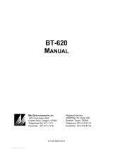 Met One Instruments BT-620 User manual