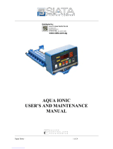 Siata AQUA IONIC User And Maintenance Manual