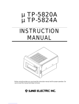 SANEI ELECTRIC ?TP-5820A User manual