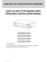 Haier Group AD122XLERA Operation & Installation Manual