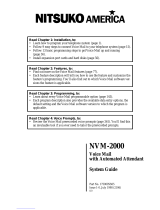 Nitsuko NVM-2000 System Manual