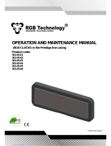 RGB 301-05-01 Operation and Maintenance Manual