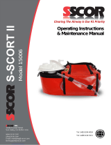SSCOR S-SCORT II 15006 Operating Instructions & Maintenance Manual