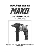 Mako SROM 1173 User manual