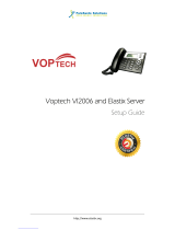 voptech VI2006 Setup Manual