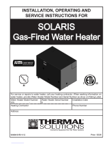 Thermal Solutions Solaris Service Instructions Manual