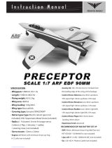 Phoenix Model Preceptor ARF EDF 90mm User manual