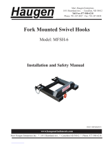 Haugen MFSH-6 Installation And Safety Manual