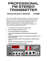 Ramsey Electronics FM100B User manual
