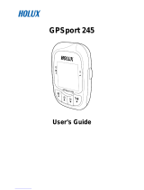 Solux GPSport 245 User manual