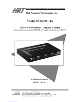HRT SP-HDMI-4A User manual