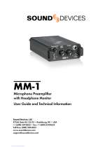 Sound Devices MM-1 User Manual And Technical Information