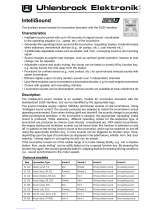 Uhlenbrock Elektronik intellisound 32 290 User manual