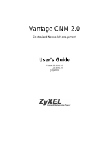 ZyXEL Communications VANTAGE CNM 2.0 - User manual