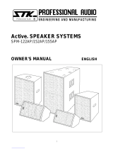 STK Professional Audio SPM-155AP Owner's manual