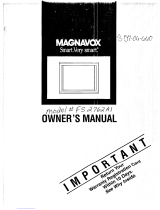 Magnavox FS5762A1 Owner's manual