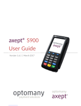 Optomany axept S900 User manual
