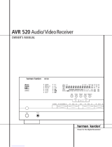 Harman Kardon AVR520 User manual