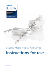 Philips Lifeline GoSafe 2 Instructions For Use Manual