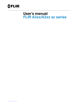 FLIR A3 SC series User manual