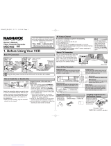 Magnavox MSC455 Owner's manual
