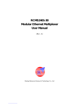 Raisecom RCMS2401-30 User manual