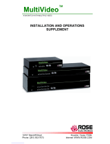 Rose electronic Video Easyware User manual