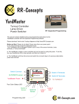 RR-Concepts YardMaster User manual