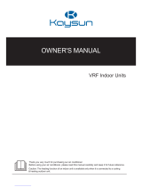 Kaysun KCIF-45 DN3.0 Owner's manual