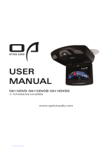 Option Audio OA110DVDG User manual