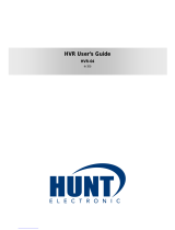 Hunt HVR-04 User manual