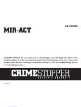 CrimeStopper MIR-ACT User manual