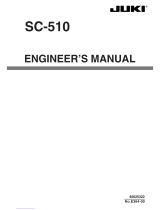 Juki SC-510 Engineer's Manual