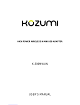 Kozumi K-300MWUN User manual