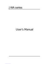 Jadever JWA series User manual