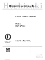 Hoshizaki DCM-270BAH User manual