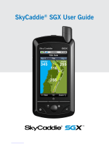 SkyCaddie SkyCaddie SGX User manual