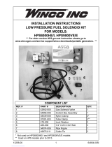 Winco HPS9000VE/E Installation guide