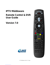 IPTV Middleware Remote Control & DVR User manual