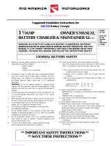 Mid America Motorworks SE-1-12S Owner's manual