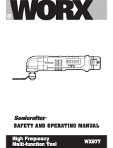 Worx Sonicrafter WX677 Safety And Operating Manual