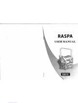 Raspa SS810 User manual