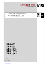 Technotherm KBS 6/25 Assembly And Operating Instructions Manual